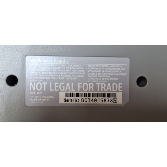 Wii Fit Balance Board for Nintendo Wii- works great- board only - Picture 8 of 8